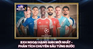 BXH Ngoại Hạng Anh Mới Nhất - Phân Tích Chuyên Sâu Từng Bước